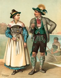 Deutsche Tracht, Bayern, Schliersee