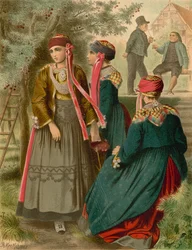 Deutsche Tracht, Hannover, Das alte Land