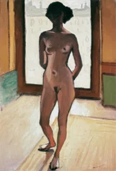Nu à contre jour