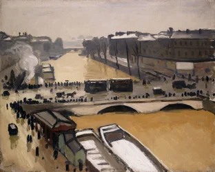 Paris, die St. Michel Brücke