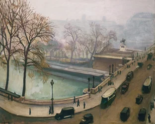 Blick auf die Seine, ca. 1935