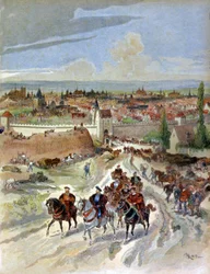 Francois I. verlässt Paris