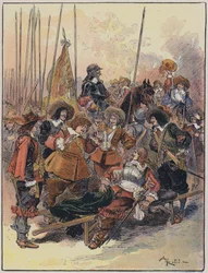 Illustration für Le Capitaine Bellormeau von und illustriert von A Robida