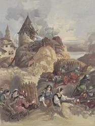 Die Frauen bei der Belagerung von Marseille
