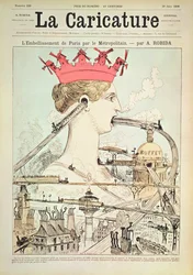 Die Verbesserung von Paris durch die Metro, aus 