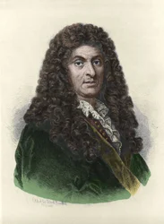 Porträt von Henry Purcell (1659-1695), englischer Komponist basierend auf der Zeichnung von Albert Rosenthal.