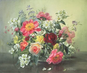 Blumen des romantischen Juni