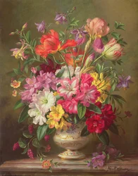 Ein Frühlingsblumenarrangement, 1996