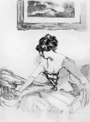 Eine Studie, spätes 19. Jahrhundert, 1913