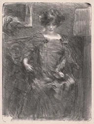 Ohne Titel (Frau)