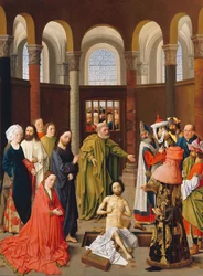 Die Auferweckung des Lazarus, ca. 1455