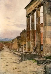 Eingang zum Dreieckigen Forum