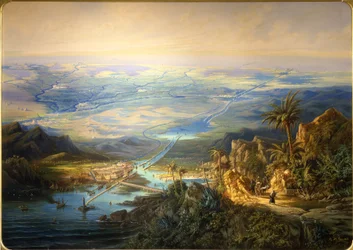 Der Suezkanal, 1864