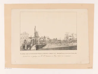 Einzug von Prinzessin Marianne und ihrem Mann Prinz Albert in Utrecht, 1830
