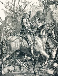 Der Ritter des Todes, um 1880