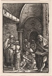 Christus im Streitgespräch mit den Gelehrten