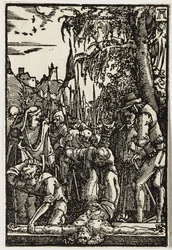 Christus ans Kreuz genagelt, ca. 1513