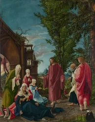 Christus nimmt Abschied von seiner Mutter