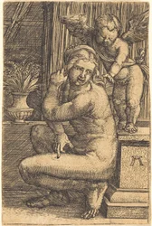 Kauernde Venus