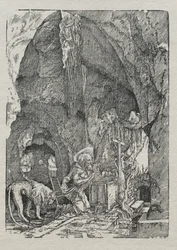 St. Hieronymus in der Höhle, 1513-1515