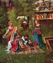Susanna und die Ältesten (Detail)