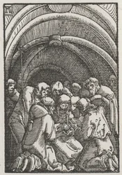 Der Fall und die Erlösung des Menschen: Der Tod der Jungfrau, um 1515