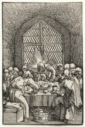 Der Fall und die Erlösung des Menschen: Das letzte Abendmahl, ca. 1515