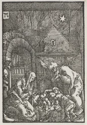 Der Fall und die Erlösung des Menschen: Die Geburt Christi, ca. 1515