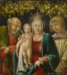 Die Heilige Familie mit dem heiligen Agapitus, 1515