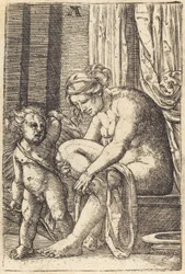 Venus nach dem Bad
