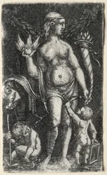 Venus zwischen zwei Cupidos, 1520