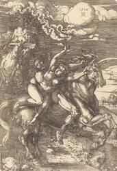Entführung auf einem Einhorn, 1516