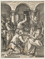 Christus mit Dornen gekrönt, aus Die kleine Passion