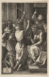Christus mit Dornen gekrönt, aus der Gravierten Passion