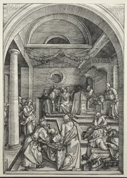 Christus im Gespräch mit den Ärzten