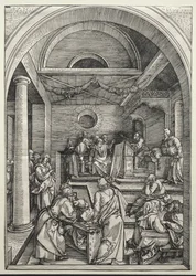 Christus im Disput mit den Doktoren, ca. 1503-1504