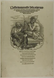 Christus, der Mann der Schmerzen, von einem Soldaten verspottet, aus Die Große Passion