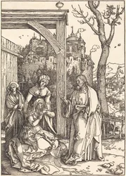 Christus nimmt Abschied von seiner Mutter