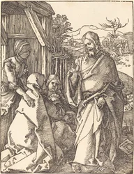 Christus nimmt Abschied von seiner Mutter