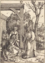 Christus nimmt Abschied von seiner Mutter