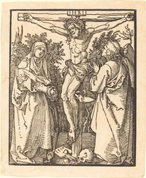 Christus am Kreuz mit Maria und Sankt Johannes, 1510