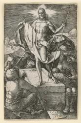 Christi Auferstehung (Kupferstich-Passion)