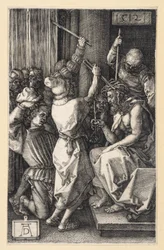 Christi Dornenkrönung (Kupferstich-Passion)