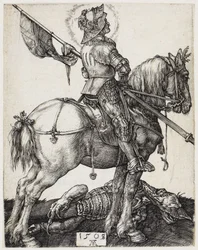 Der heilige Georg zu Pferd