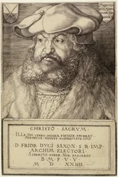 Friedrich der Weise, Kurfürst von Sachsen (Bartsch 104)