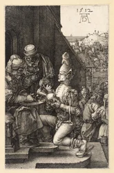 Handwaschung Pilati (Kupferstich-Passion)