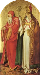 Jabach Altar: Heilige Simeon und Lazarus