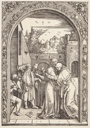 Joachim und St. Anna treffen sich am Goldenen Tor