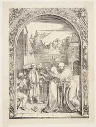 Joachim und St. Anna treffen sich am Goldenen Tor