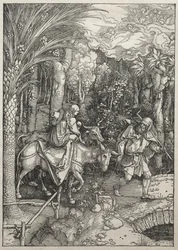 Leben der Jungfrau: Flucht nach Ägypten, 1504-1505